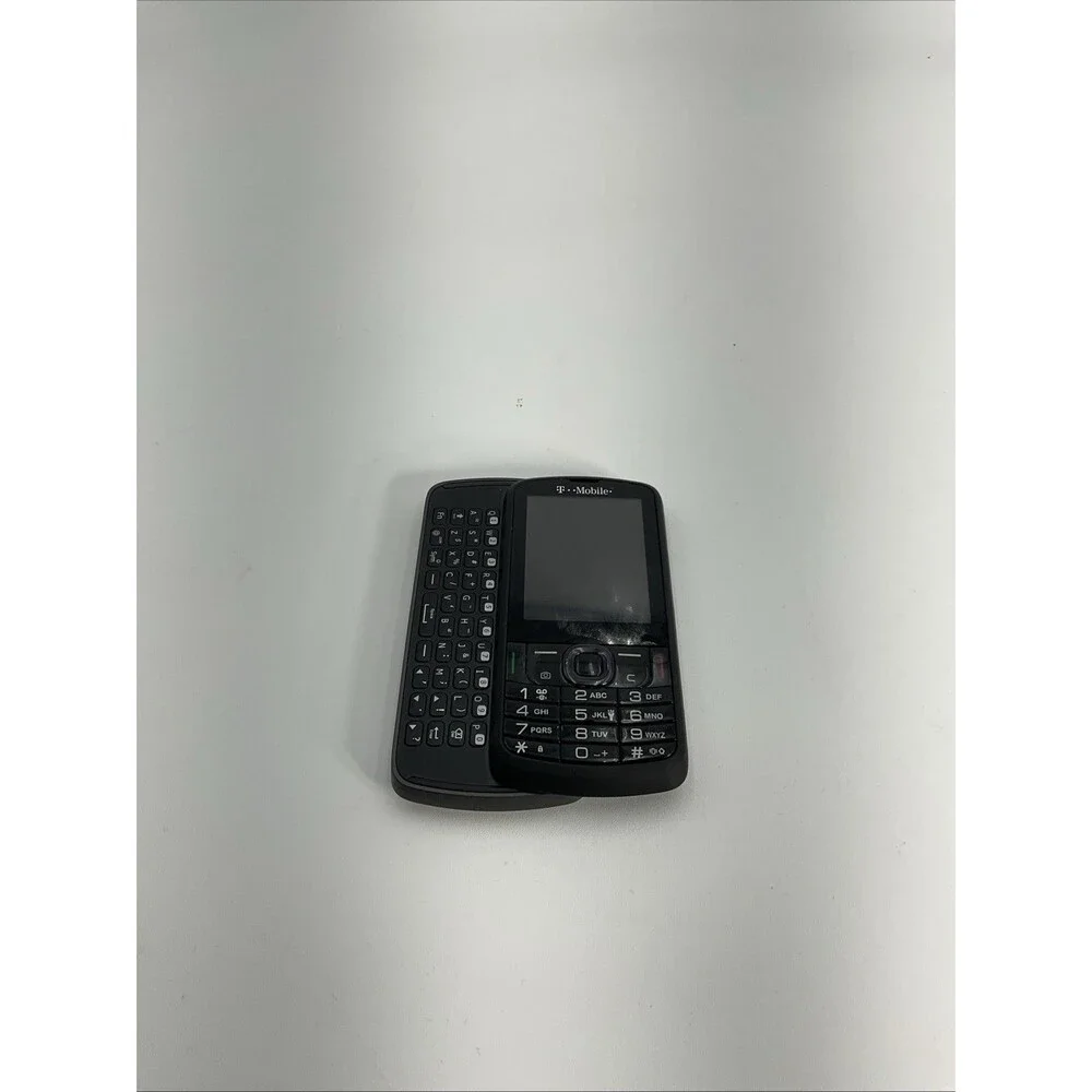 T-Mobile QWERTY Slide Cell Phone Vintage Texting Keyboard Retro BlacT-Mobile QWk